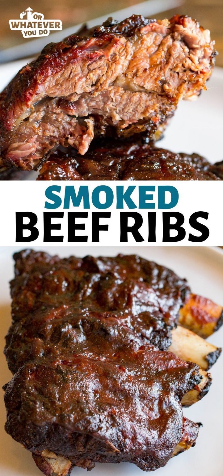 Traeger Smoked Beef Ribs Easy Grilled Beef Ribs for the pellet grill