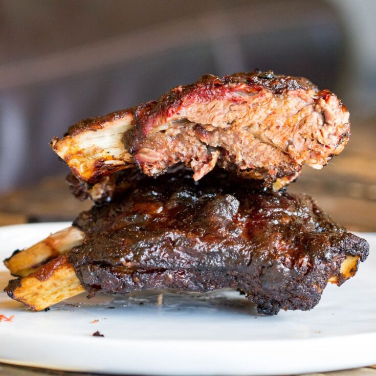 Smoked Beef Ribs
