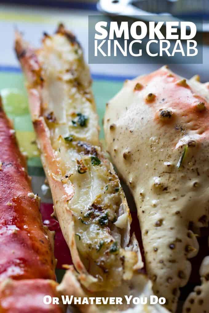 Traeger Grilled King Crab Legs Smoked Pellet Grill King Crab Recipe