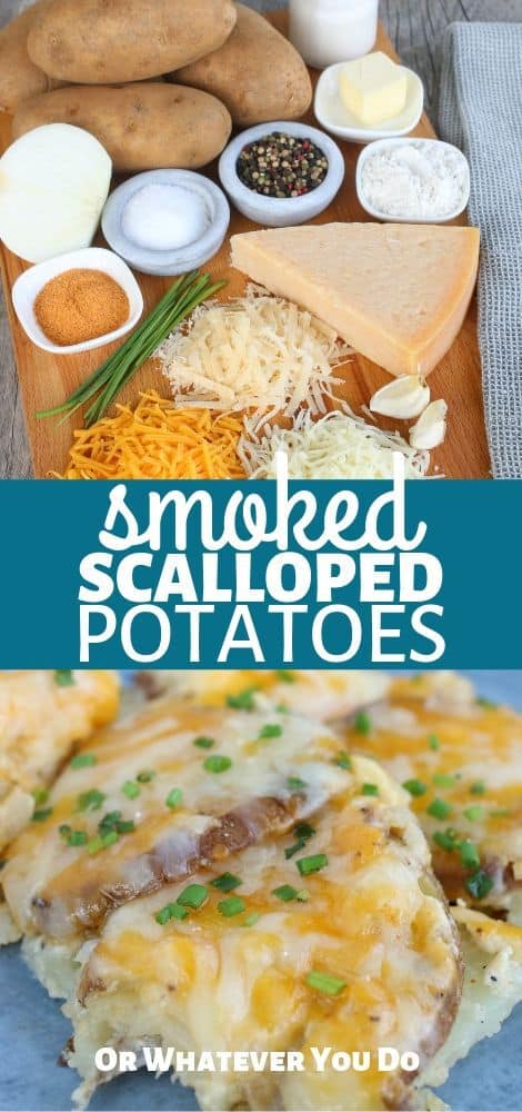 Smoked Scalloped Potatoes