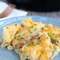 Smoked Scalloped Potatoes