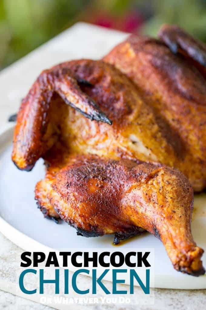 Smoked Spatchcock Chicken