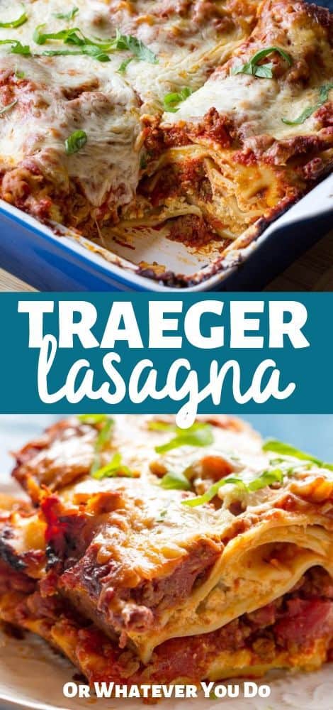 Traeger Lasagna - How to make smoked lasagna on the pellet grill