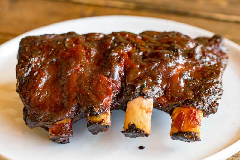 Traeger Smoked Beef Ribs Easy Grilled Beef Ribs for the