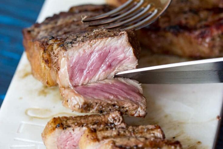 How to Grill New York Strip Steaks — The Mom 100