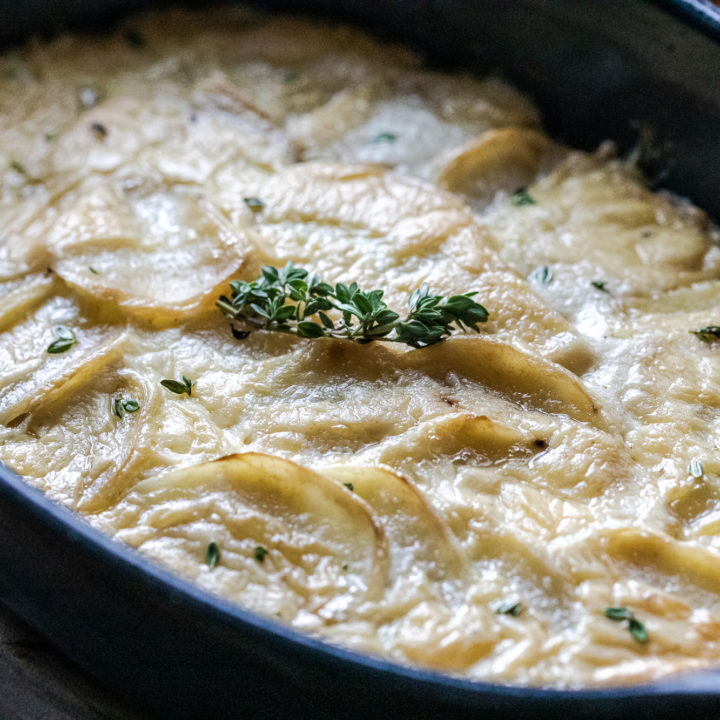 Traeger Scalloped Potatoes-image