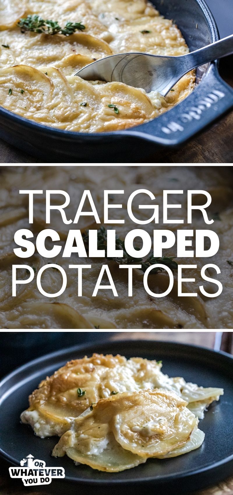 Traeger Scalloped Potatoes