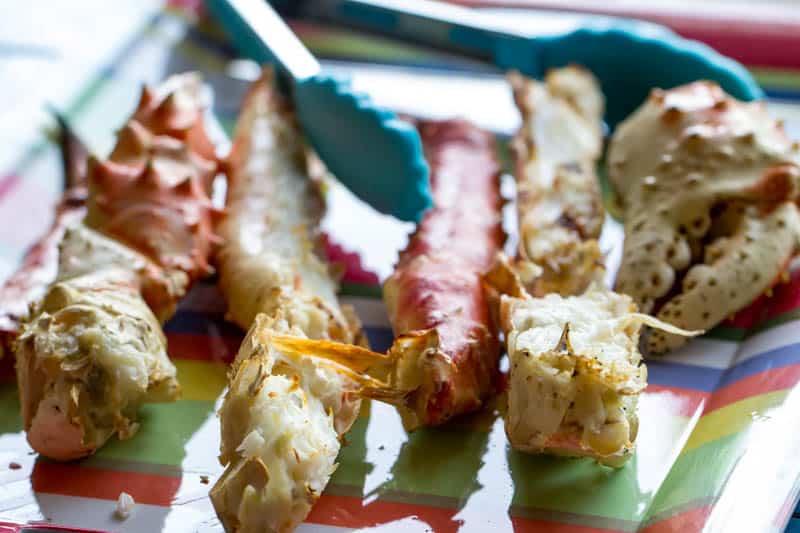 Traeger Grilled King Crab Legs Smoked Pellet Grill King Crab Recipe