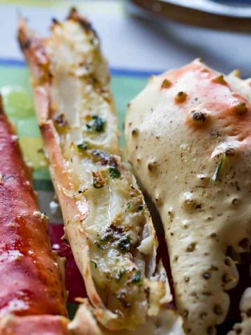 Traeger Grilled King Crab Legs