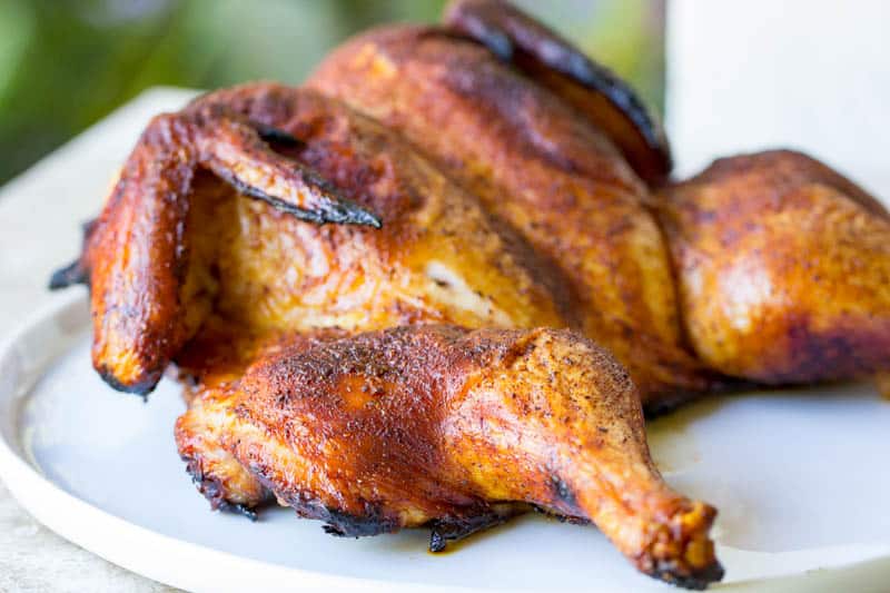 Traeger Spatchcock Chicken | Smoked Pellet Grill Whole Chicken | Recipe