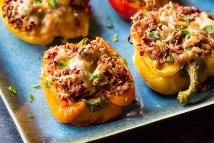 Traeger Stuffed Peppers