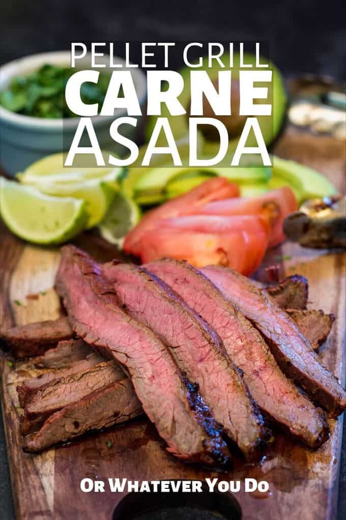 Traeger Carne Asada Simple Marinated Pellet Grill Carne Asada