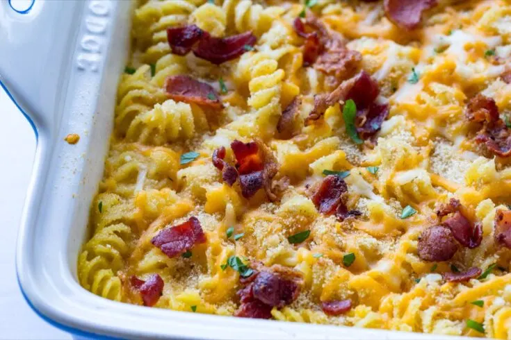 Smoked Bacon Ranch Mac and Cheese