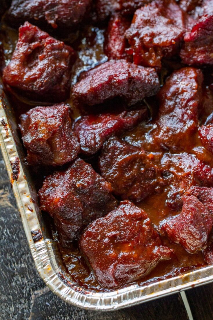 Poor Man's Burnt Ends Smoked Beef Chuck Roast Burnt Ends