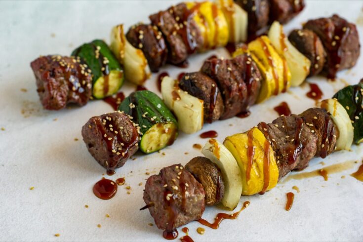 Traeger Steak Kabobs