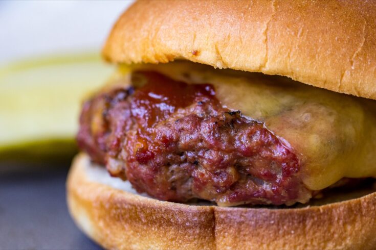 Traeger Mini Meatloaf Sandwiches