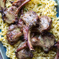 Traeger Grilled Lamb Chops