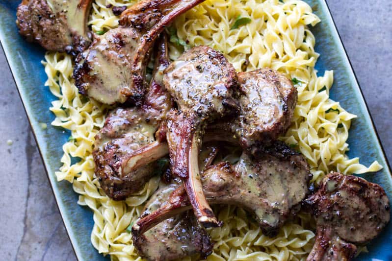 image of Traeger Grilled Lamb Chops recipe by Or Whatever You Do
