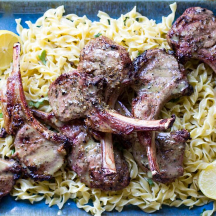 Traeger Grilled Lamb Chops