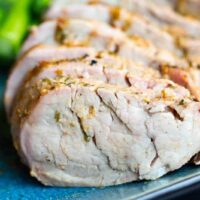 Pellet Grill Mustard Pork Tenderloin
