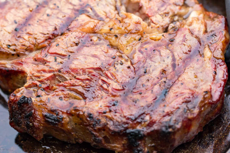 traeger cowboy steak