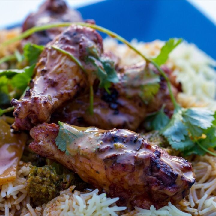 Grilled Berbere Chicken Wings