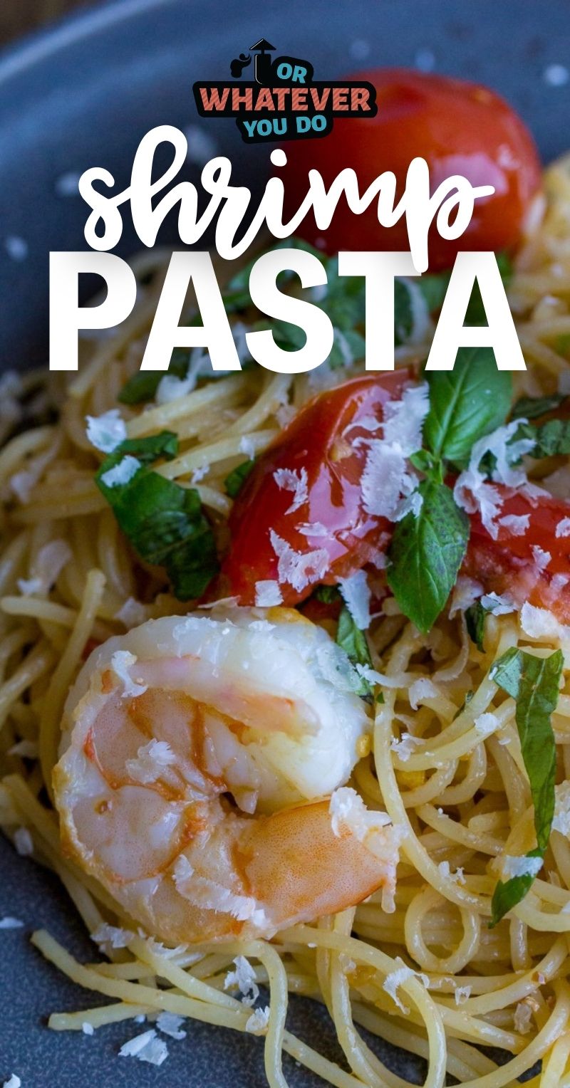 Shrimp Pasta with Tomatoes and Basil