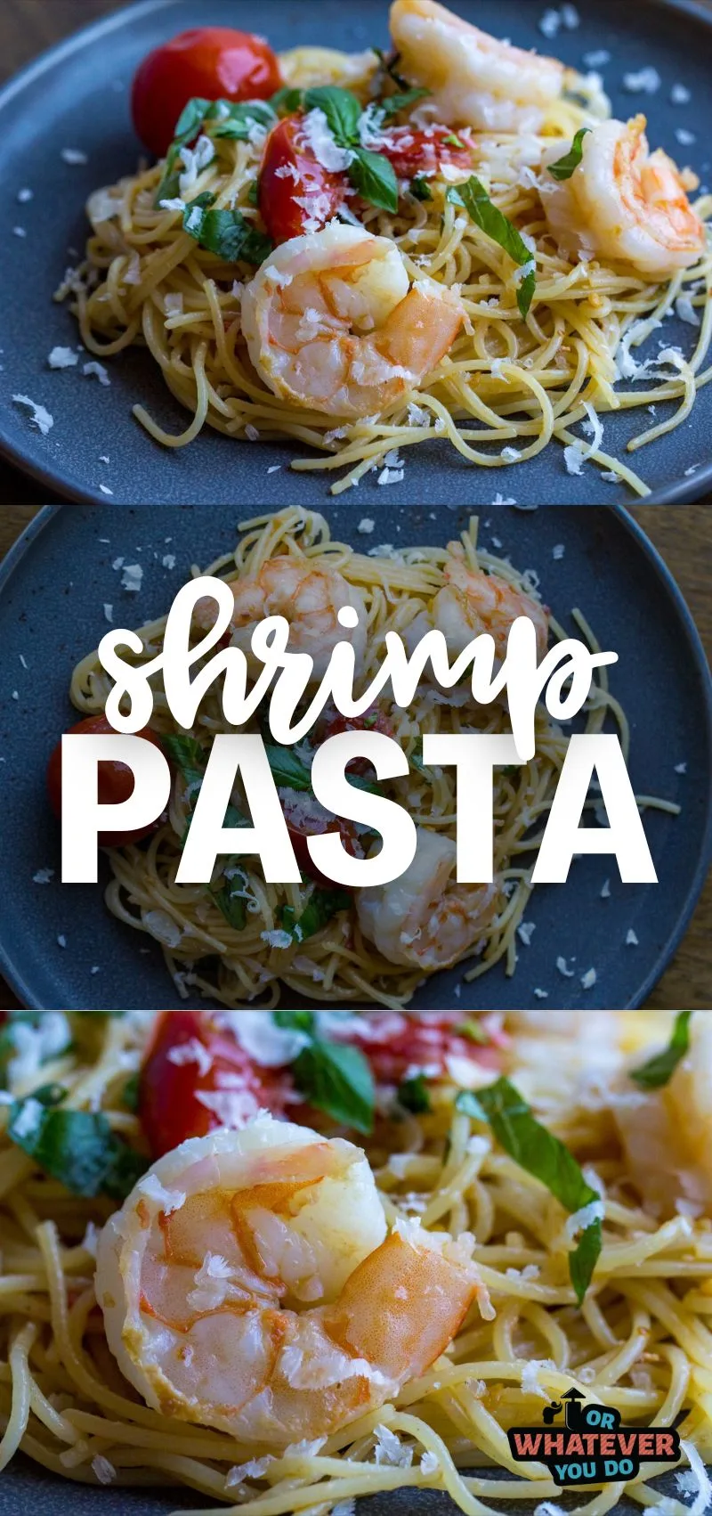 Shrimp Pasta with Tomatoes and Basil