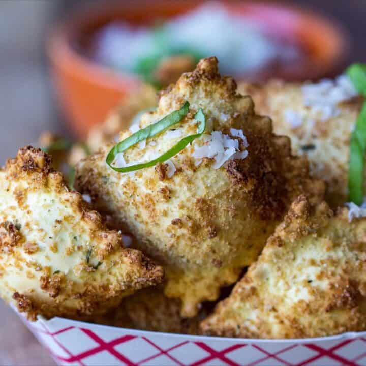 Air Fryer Ravioli