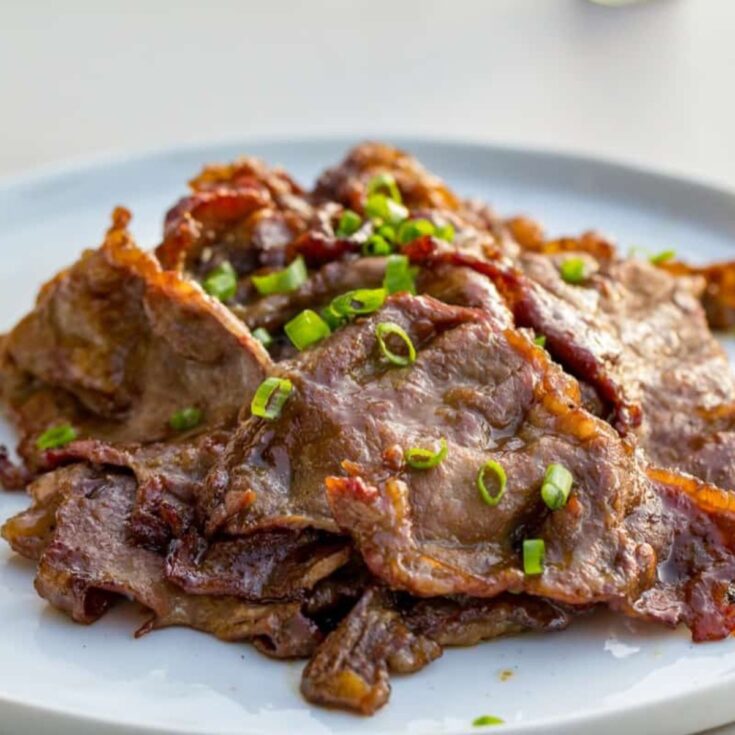 Traeger Beef Bulgogi