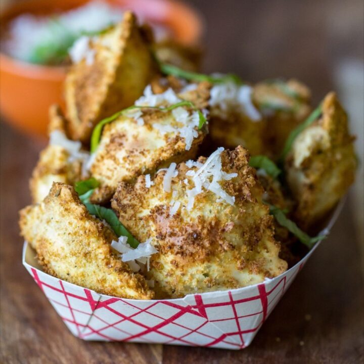 Air Fryer Ravioli
