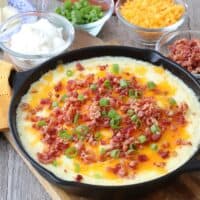 Loaded Smoked Mashed Potatoes