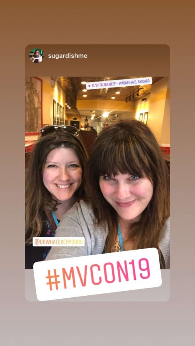 Nicole & Heather at Al's Italian Beef in Chicago
