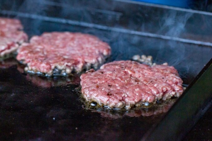 Smash Burgers - Flat top griddle burger recipe
