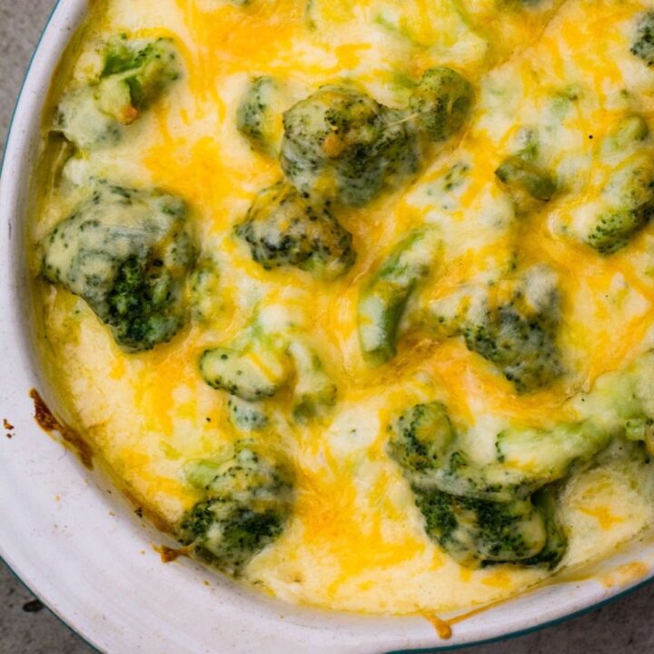 Traeger Cheesy Broccoli Au Gratin