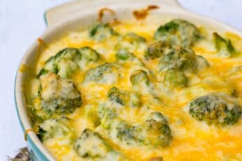Cheesy Traeger Broccoli Au Gratin - Or Whatever You Do
