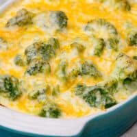 Traeger Cheesy Broccoli Au Gratin