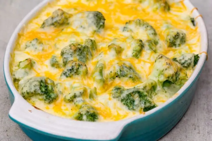 Traeger Cheesy Broccoli Au Gratin