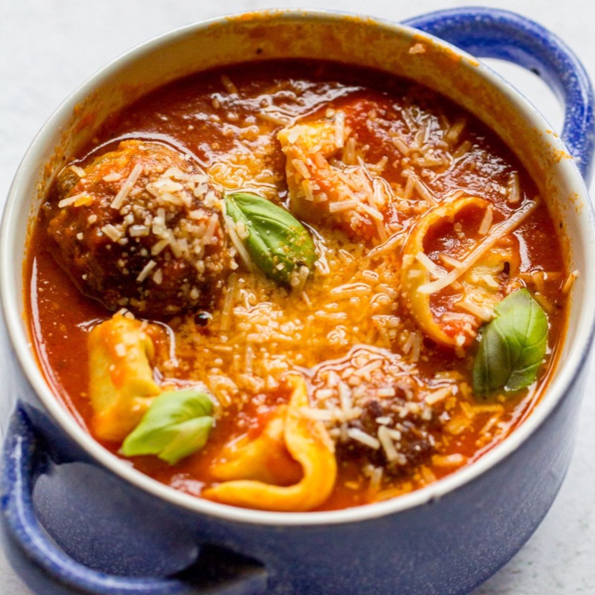 Meatball Tortellini Soup