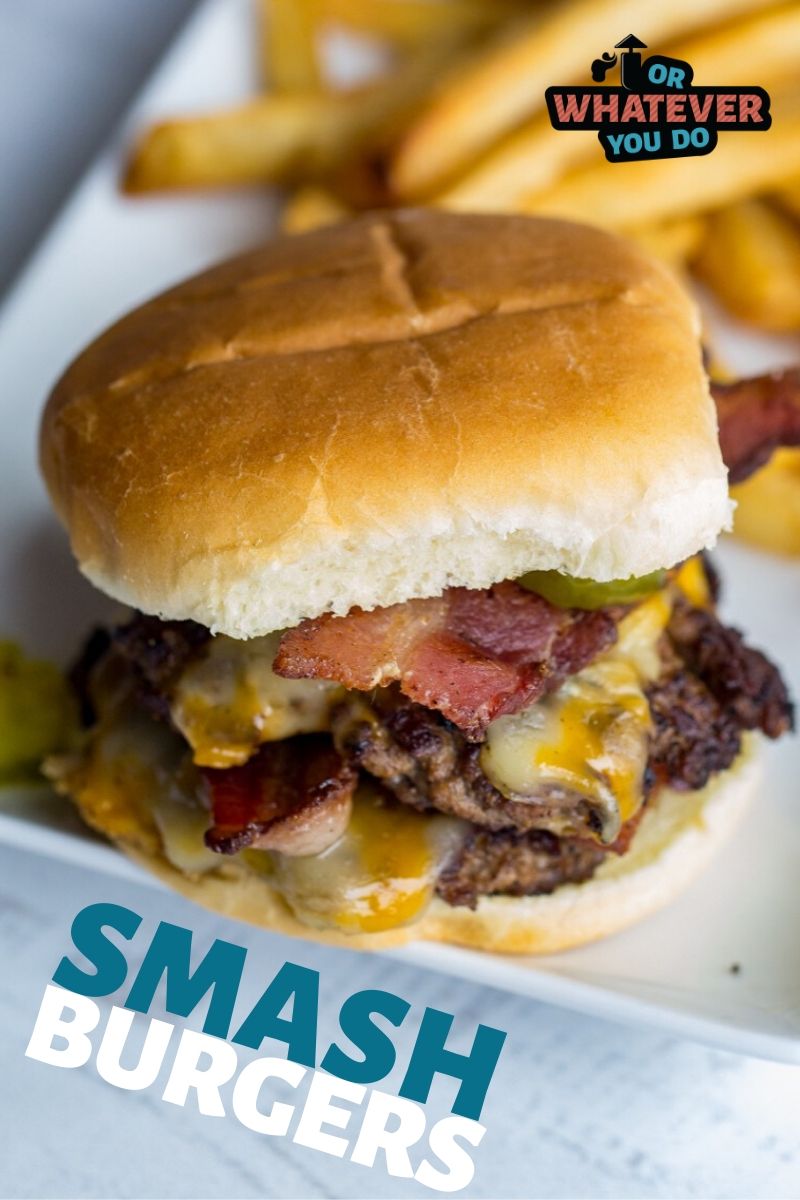 Smash Burgers Flat top griddle burger recipe