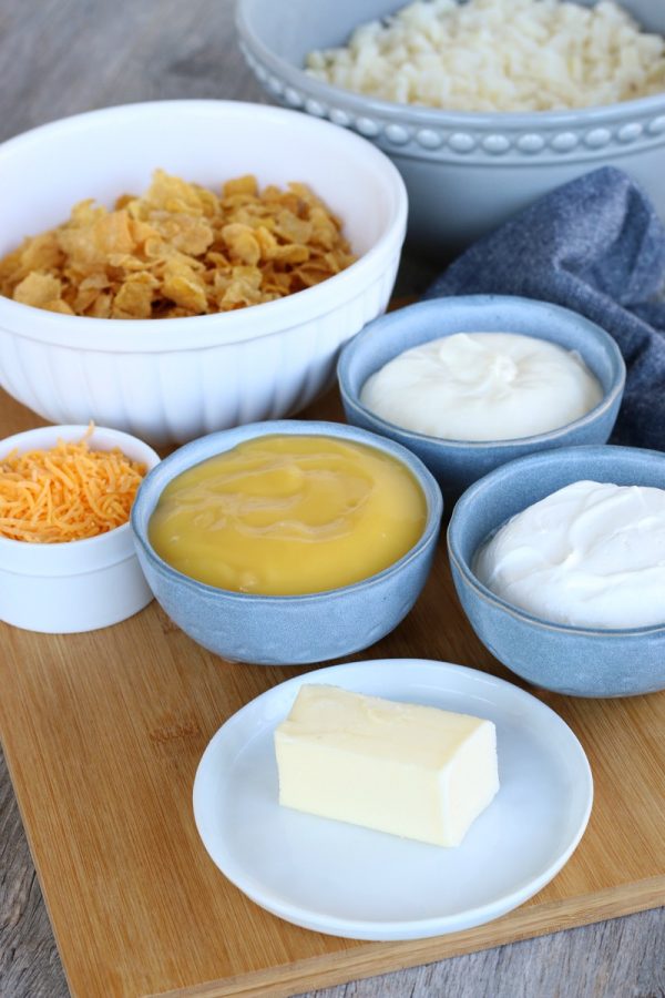 Traeger Funeral Potatoes Easy, cheesy grilled side dish recipe