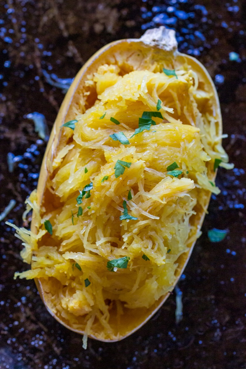Traeger Grilled Spaghetti Squash