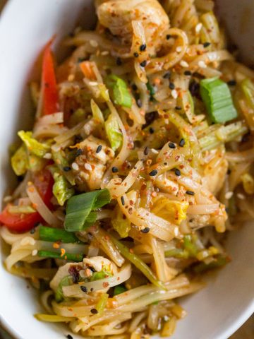 Chicken and Rice Noodles
