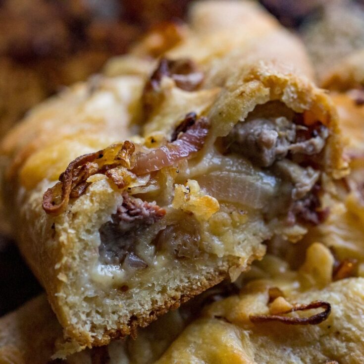 Prime Rib Rollup Sandwich