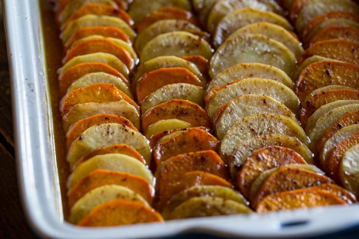 Traeger Grilled Candied Sweet Potatoes