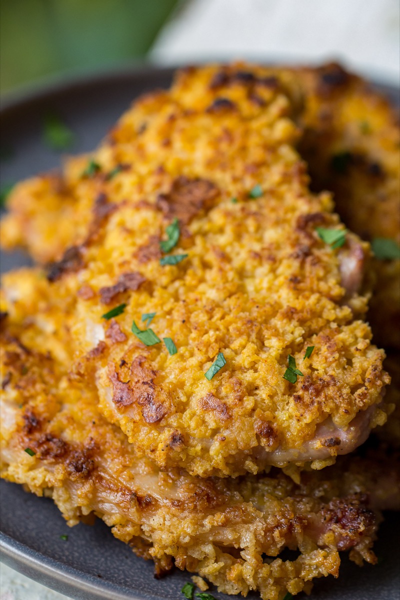 Traeger Breaded Pork Chops - Breaded & Grilled Pork Chops