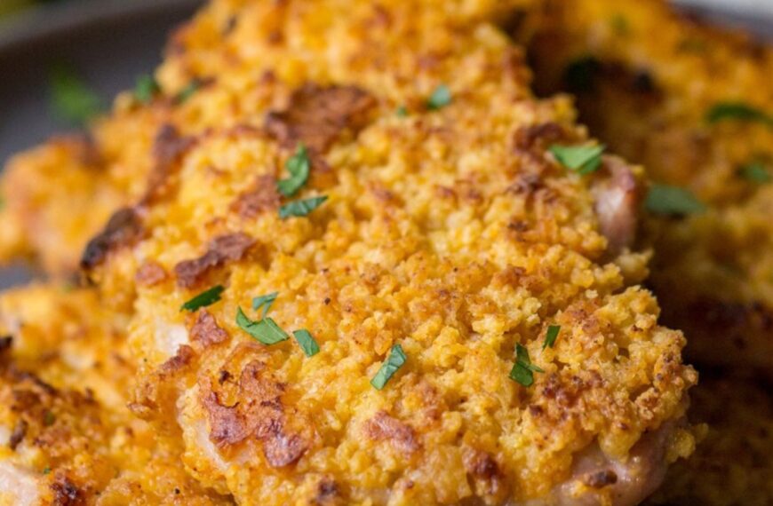 Traeger Breaded Pork Chops