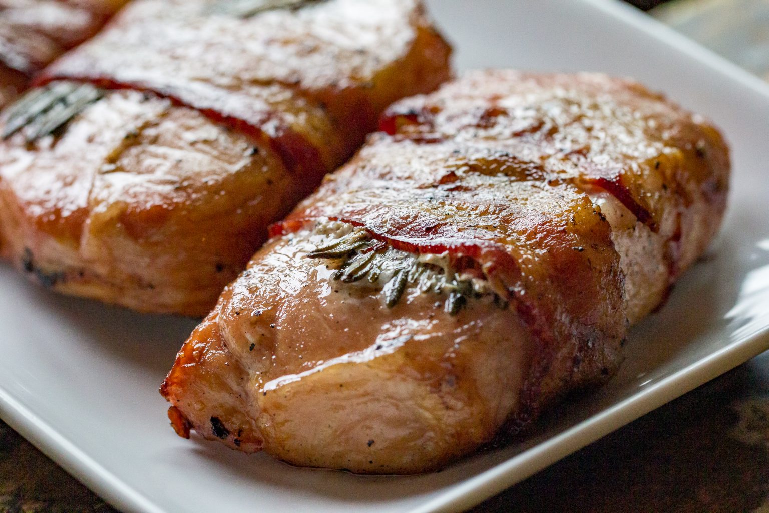 Grilled BaconWrapped Pork Chops Easy Traeger Pork Chop Recipe