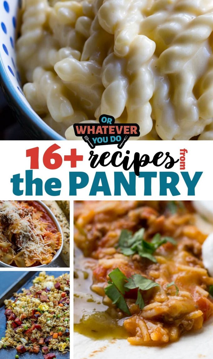 Pantry Recipes