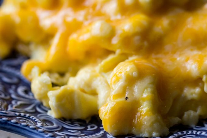 how to make scrambled eggs in an All-Clad pan 